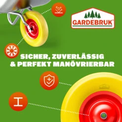 Schubkarrenrad Gelb PU-Schaum Inkl. Achse -GartenMeister Verkäufe f1b2b67b75ae9cd7c242f262b3b63b09 09 101617 on dts amz high de