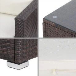 Polyrattan Ecklounge Braun/Creme Dicke Rückenpolster -GartenMeister Verkäufe f1cacdf4fb0ff1a8ae10e47782ddd9e4 de 995173d 17 1 1