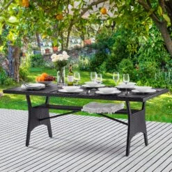 Polyrattan Gartentisch Takeo Schwarz 190x90x75cm WPC 15 Polyrattan Gartentisch Takeo Schwarz 190x90x75cm WPC -GartenMeister Verkäufe f3c2c3bb6e2e431c0ce30c1fa4447b14 de 993347d 18 1