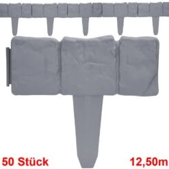 Beeteinfassung 5er-Set Granitoptik 12,5m -GartenMeister Verkäufe f3ca719995bb48b57b1431d3f6e23b5a a de 994478g 1