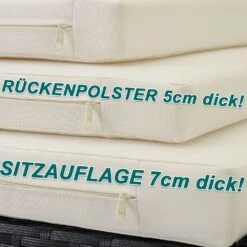 Polyrattan Garten-Sitzgruppe 9-tlg. Schwarz/Creme -GartenMeister Verkäufe f44ea699aeeef4b269b889eb65ed3821 de 101563d 3