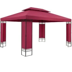 Pavillon Elda Bordeauxviolett XXL 3x4m