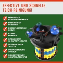 Teichdruckfilter Komplettset 2.000L/h 14 Teichdruckfilter Komplettset 2.000L/h -GartenMeister Verkäufe f5fbe81fec7fa1740a90f55da0dbd288 02 108915 on dts web low de 1 1