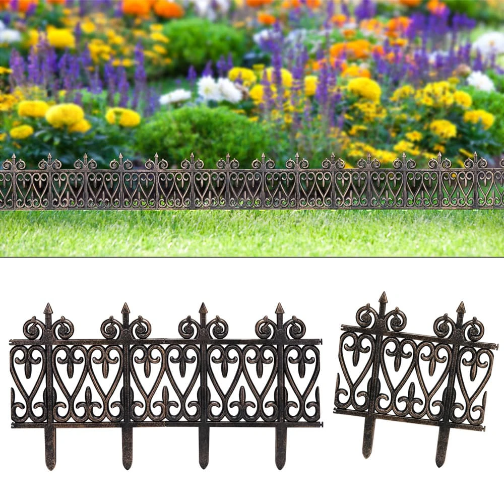 Beeteinfassung 3er-Set Messingoptik 5,70m 1 Beeteinfassung 3er-Set Messingoptik 5,70m