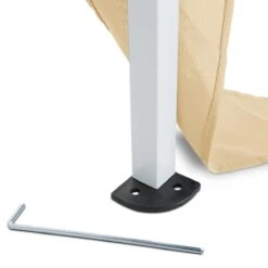 Faltpavillon Beige 3x6m UV-Schutz 50+ -GartenMeister Verkäufe f7b27f9289f44fee6ed58ea4dc141a7b de 107098d 2