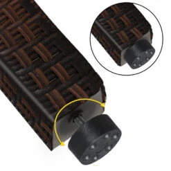 Polyrattan Garten-Sitzgruppe Turin 9-tlg. Braun Stapelbar -GartenMeister Verkäufe fcd4d1fa36d552d01296581370a1a111 de 994890d 15 1